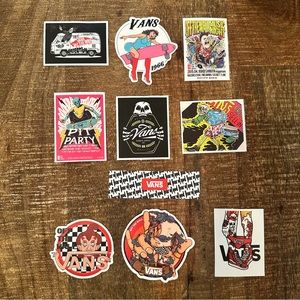 Vans Stickers 10 Unique Stickers